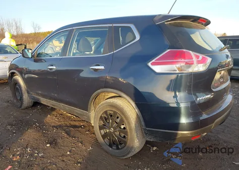 2015 Nissan Rogue S из США, поврежденный, VIN KNMAT2MV5FP528436